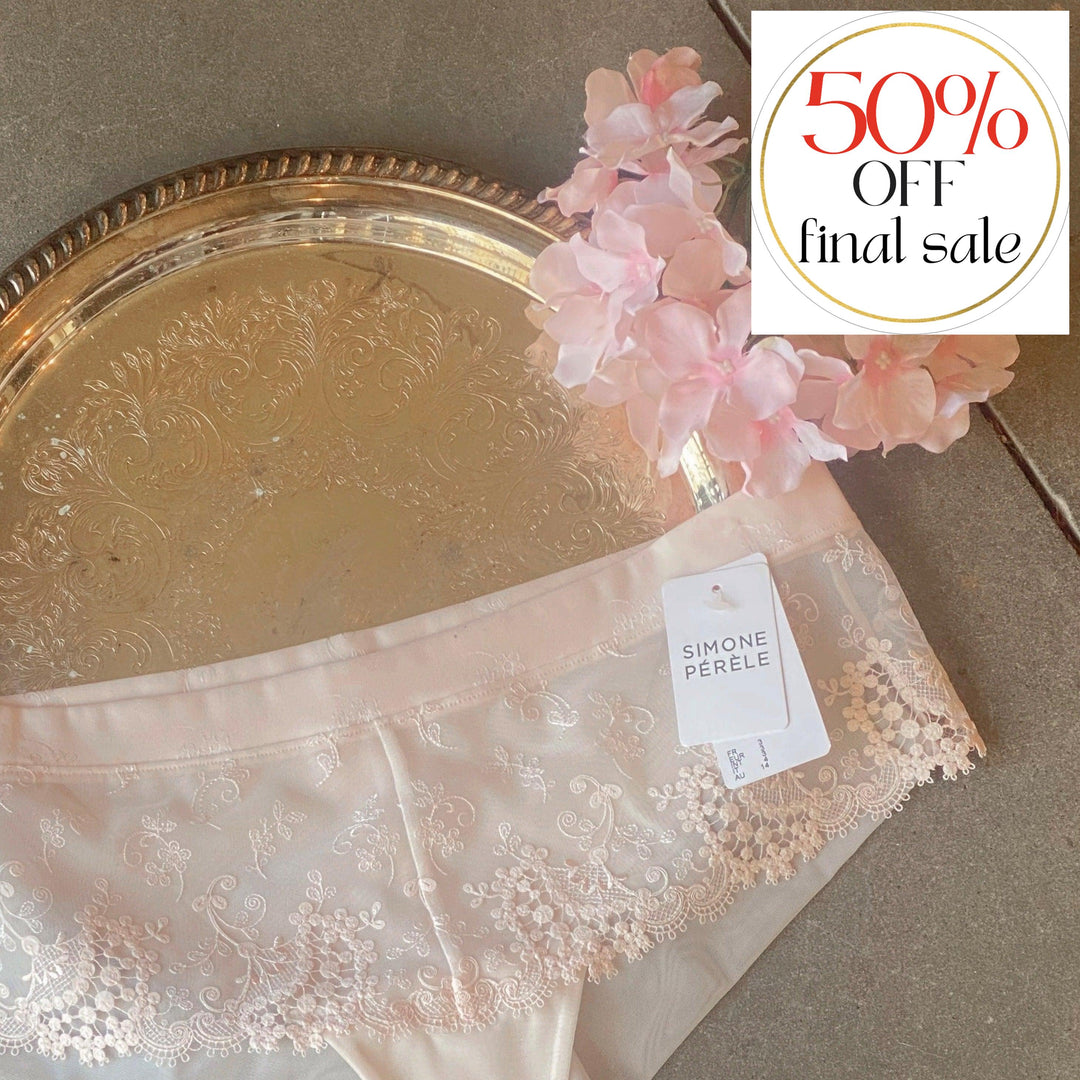 Simone Perele Wish Boyshort in Sakura Pink 12B630-Panties-Simone Perele-Sakura Pink-XSmall (1)-Anna Bella Fine Lingerie, Reveal Your Most Gorgeous Self!