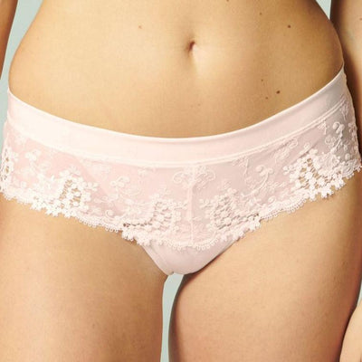 Simone Perele Wish Boyshort in Sakura Pink 12B630-Panties-Simone Perele-Sakura Pink-XSmall (1)-Anna Bella Fine Lingerie, Reveal Your Most Gorgeous Self!