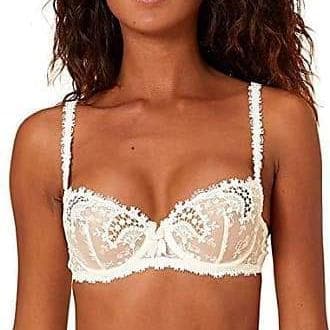 Simone Perele Wish Demi Cup Bra in Ivory 12B330-Bras-Simone Perele-Ivory-34-B-Anna Bella Fine Lingerie, Reveal Your Most Gorgeous Self!