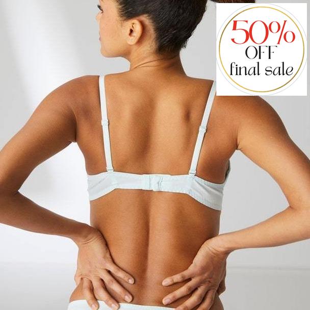 Simone Perele Wish Triangle Push Up Bra in Sea Green 12B347-Bras-Simone Perele-Sea Green-32-B-Anna Bella Fine Lingerie, Reveal Your Most Gorgeous Self!