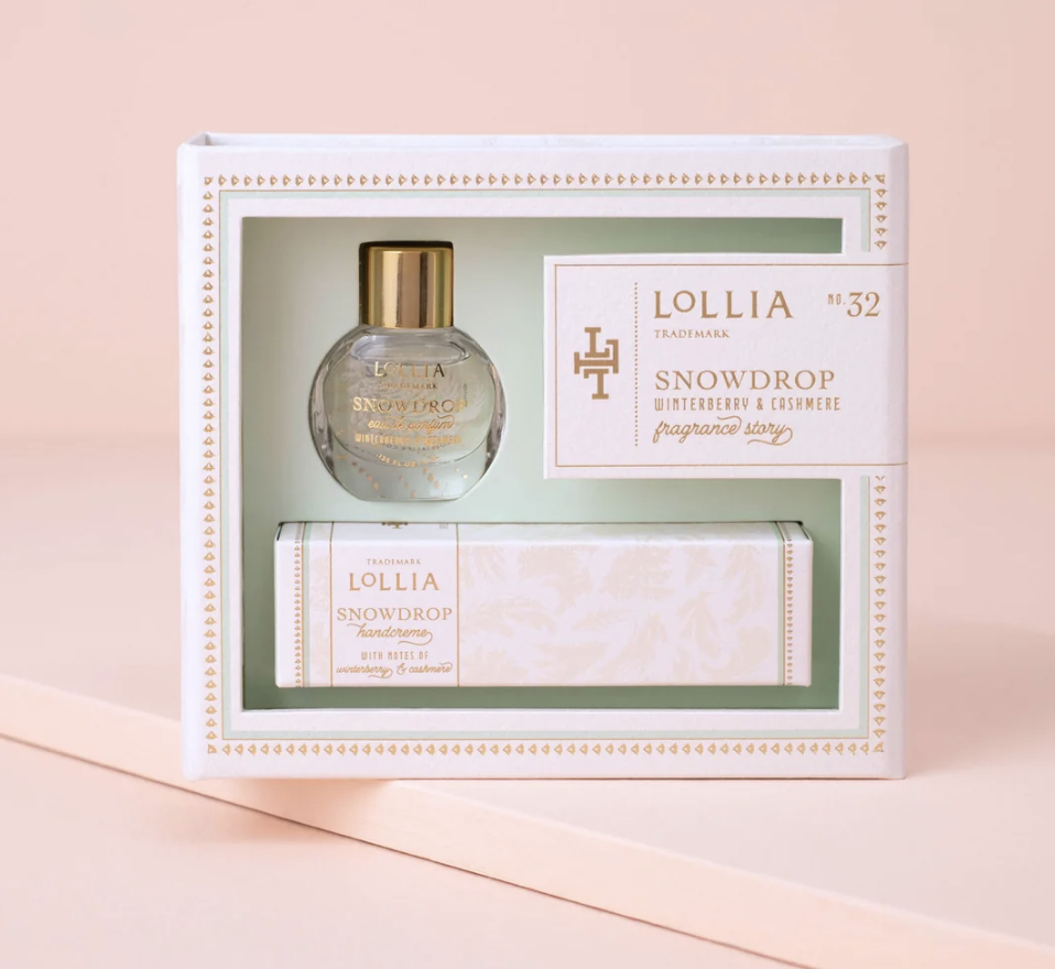Snowdrop Fragrance Story Gift Set-Scent-Margot Elena-Anna Bella Fine Lingerie, Reveal Your Most Gorgeous Self!