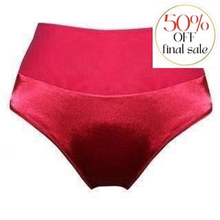 Tia Lyn Curvy Girl Signature Hipster 9613X-Panties-Tia Lyn-Crimson-1XLarge-Anna Bella Fine Lingerie, Reveal Your Most Gorgeous Self!