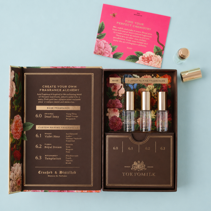 TokyoMilk Dead Sexy Alchemy Kit-Scent-Margot Elena-Anna Bella Fine Lingerie, Reveal Your Most Gorgeous Self!