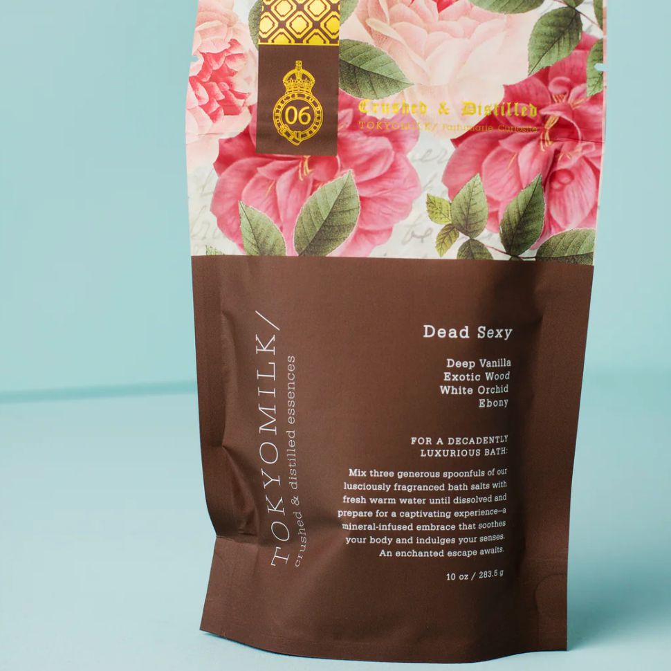 TokyoMilk Dead Sexy Decadent Salt Soak-Scent-Margot Elena-Anna Bella Fine Lingerie, Reveal Your Most Gorgeous Self!