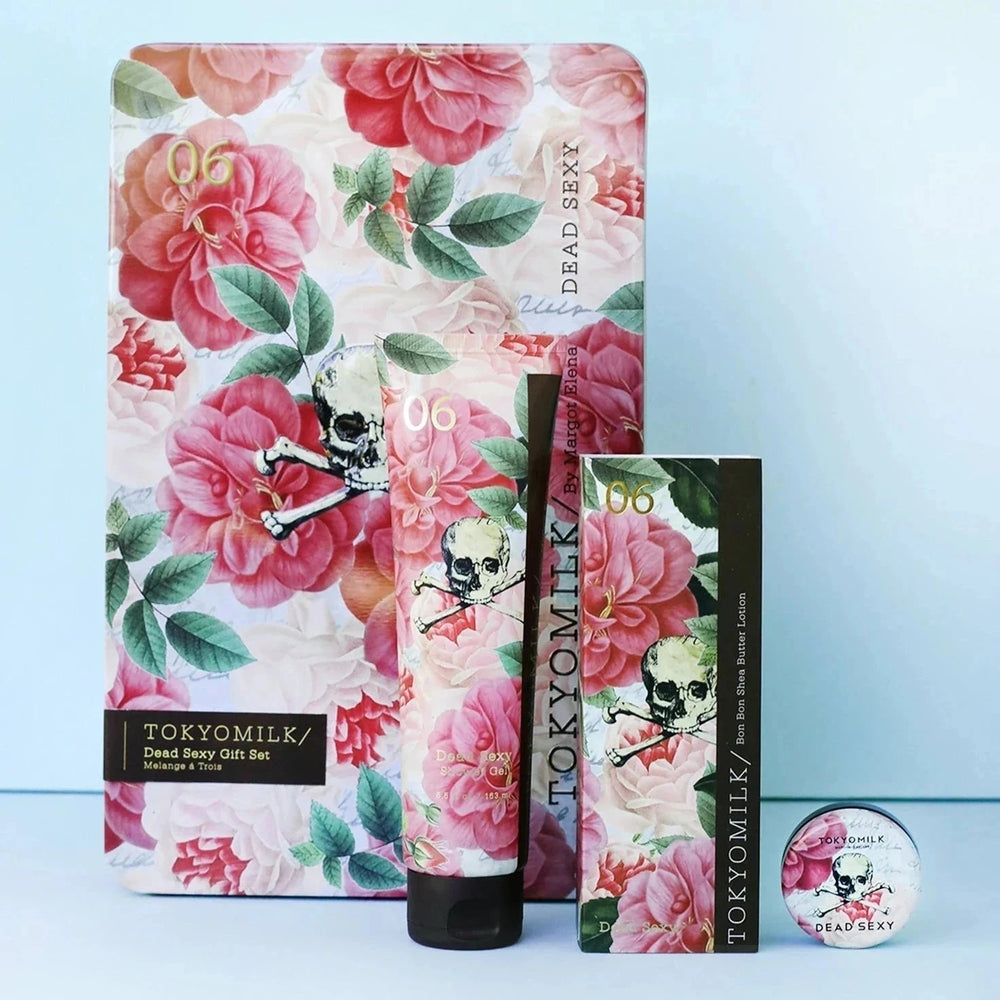 TokyoMilk Dead Sexy Gift Set Tin-Scent-Margot Elena-Anna Bella Fine Lingerie, Reveal Your Most Gorgeous Self!