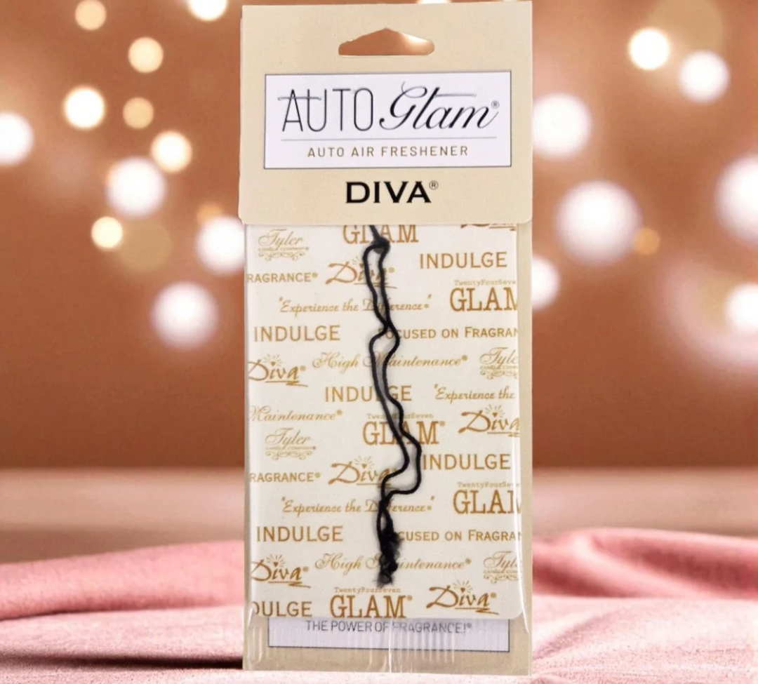 Tyler Candle Company Autoglam Air Freshener in Diva Scent