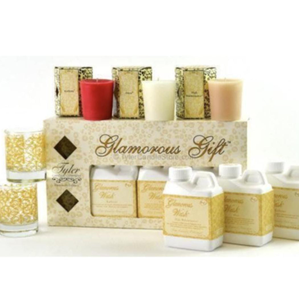 Tyler Candle Company Glamorous Gift Set-Scent-Tyler Candle Company-Anna Bella Fine Lingerie, Reveal Your Most Gorgeous Self!