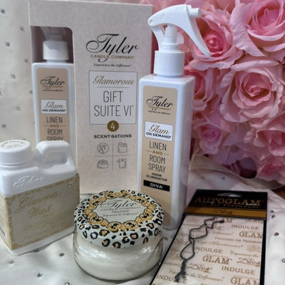 Tyler Candle Company Glamorous Gift Suite VI in Diva-Scent-Tyler Candle Company-Anna Bella Fine Lingerie, Reveal Your Most Gorgeous Self!