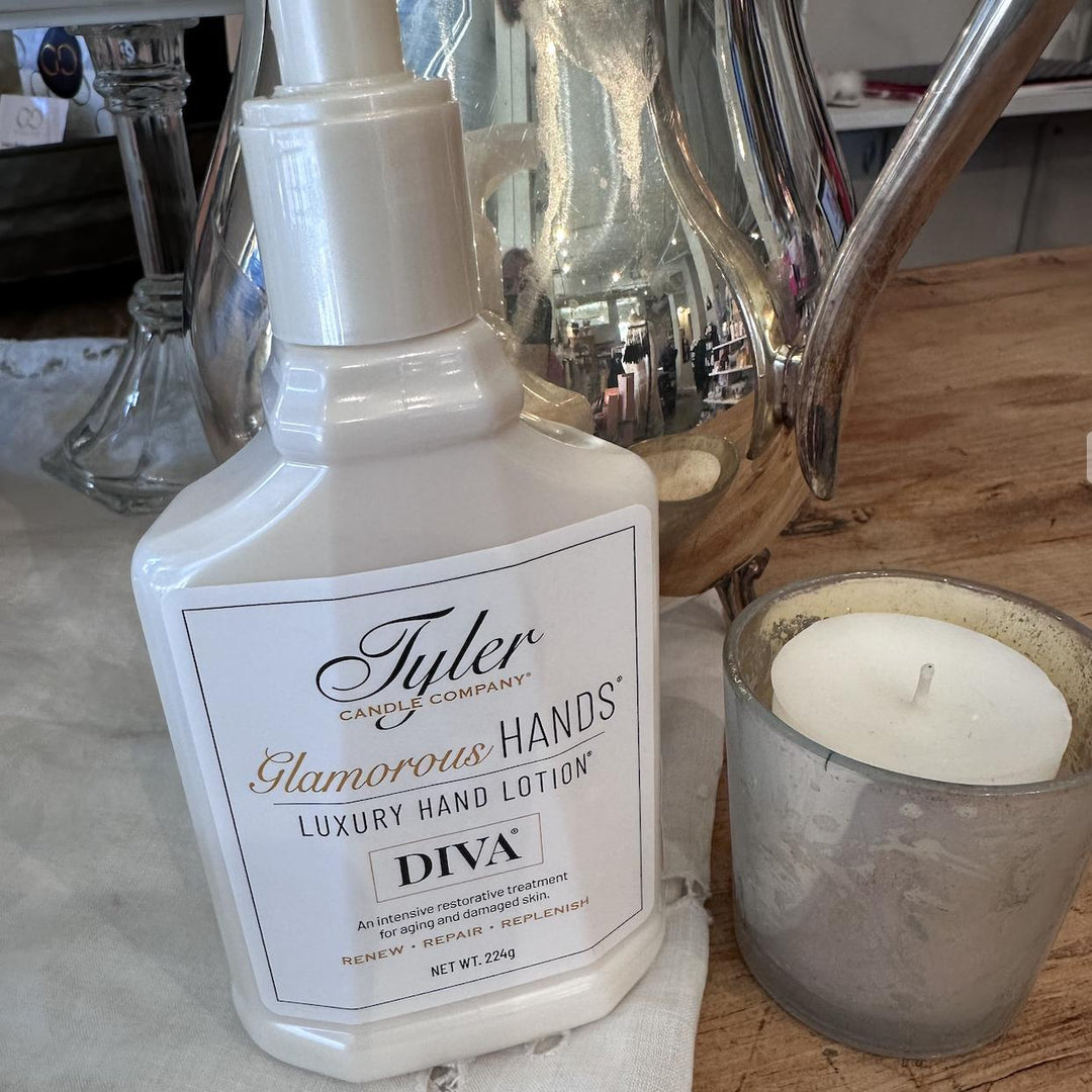 Tyler Candle Diva Luxury Hand Lotion 224g-Scent-Tyler Candle Company-Anna Bella Fine Lingerie, Reveal Your Most Gorgeous Self!