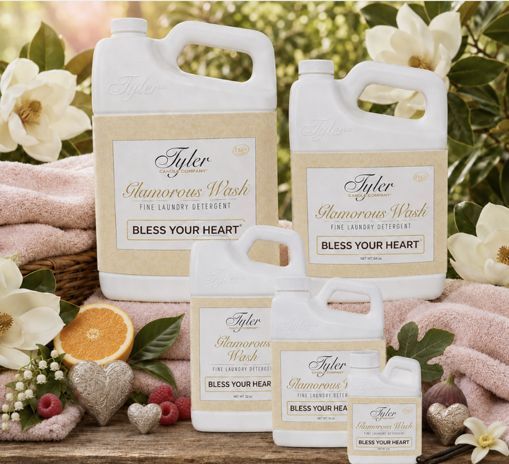 Tyler Candle Glamorous Wash in Bless Your Heart Scent-Delicate Wash-Tyler Candle Company-4 oz (112 grams)-Anna Bella Fine Lingerie, Reveal Your Most Gorgeous Self!