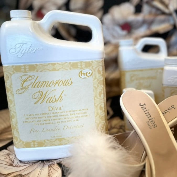 Tyler Candle Glamorous Wash in Diva Scent 1.89 Liters / 1892 Grams-Delicate Wash-Tyler Candle Company-Anna Bella Fine Lingerie, Reveal Your Most Gorgeous Self!