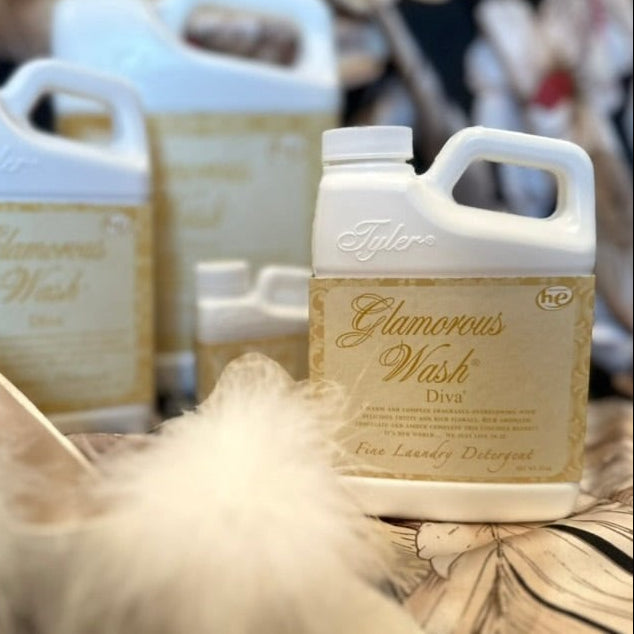 Tyler Candle Glamorous Wash in Diva Scent 454g / 16 oz.-Delicate Wash-Tyler Candle Company-Anna Bella Fine Lingerie, Reveal Your Most Gorgeous Self!