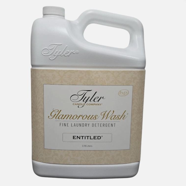 Tyler Candle Glamorous Wash in Entitled 3.78 Liters-Delicate Wash-Tyler Candle Company-Anna Bella Fine Lingerie, Reveal Your Most Gorgeous Self!