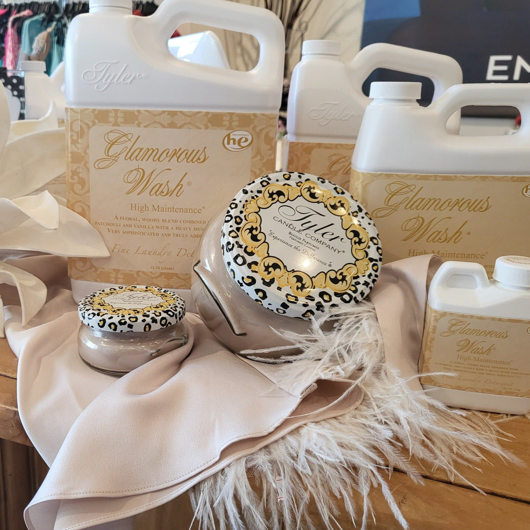 Tyler Candle Glamorous Wash in High Maintenance 1892 grams / 1.89 Liters-Anna Bella Fine Lingerie-