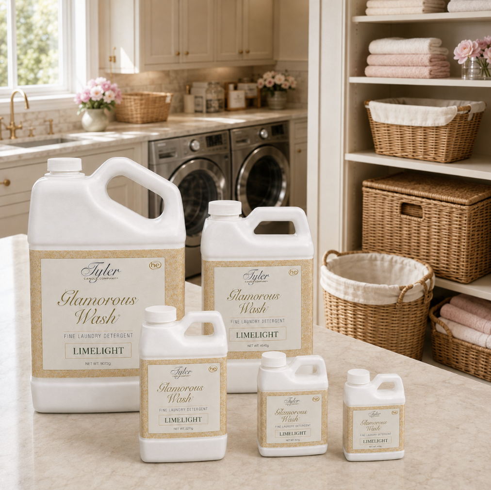 Tyler Candle Glamorous Wash in Limelight Scent-Delicate Wash-Tyler Candle Company-4 oz (112 grams)-Anna Bella Fine Lingerie, Reveal Your Most Gorgeous Self!
