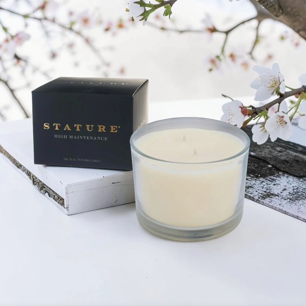 Tyler Candle Stature Candle in High Maintenance Fragrance-Scent-Tyler Candle Company-Anna Bella Fine Lingerie, Reveal Your Most Gorgeous Self!