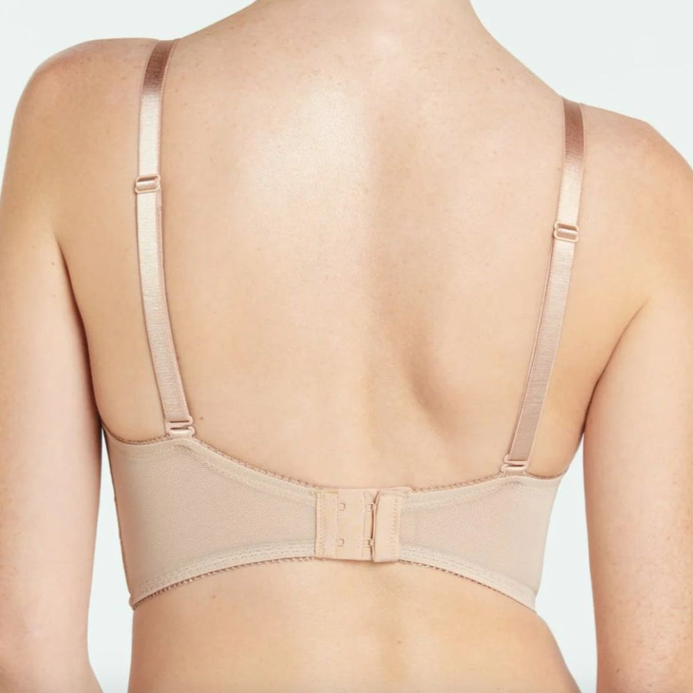 Va Bien Enchanté Plunge Basque 884-Bras-Va Bien-Nude-36-B-Anna Bella Fine Lingerie, Reveal Your Most Gorgeous Self!