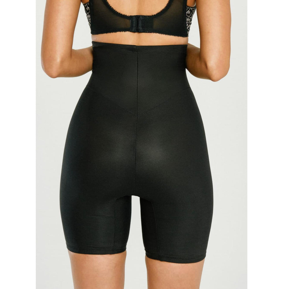 Va Bien Firm Control High Waist Leg Shaper 3757-Anna Bella Fine Lingerie-Black-Large-