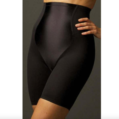 Va Bien Firm Control High Waist Leg Shaper 3757-Anna Bella Fine Lingerie-Black-Large-