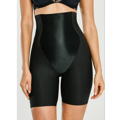 Va Bien Firm Control High Waist Leg Shaper 3757-Shapewear-Va Bien-Black-Large-Anna Bella Fine Lingerie, Reveal Your Most Gorgeous Self!