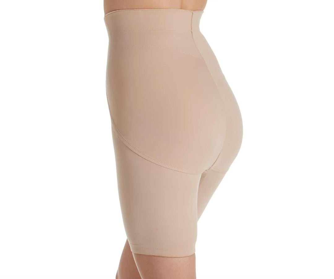 Va Bien Firm Control High Waist Leg Shaper in Cafe 3757-Shapewear-Va Bien-Cafe-Large-Anna Bella Fine Lingerie, Reveal Your Most Gorgeous Self!
