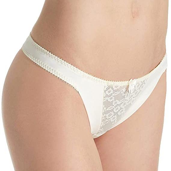 Va Bien Lace Thong 052-Anna Bella Fine Lingerie-Cream-Small-