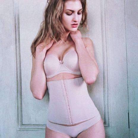 Va Bien Microfiber Waist Cincher 301-Shapewear-Va Bien-Nude-Small-Anna Bella Fine Lingerie, Reveal Your Most Gorgeous Self!