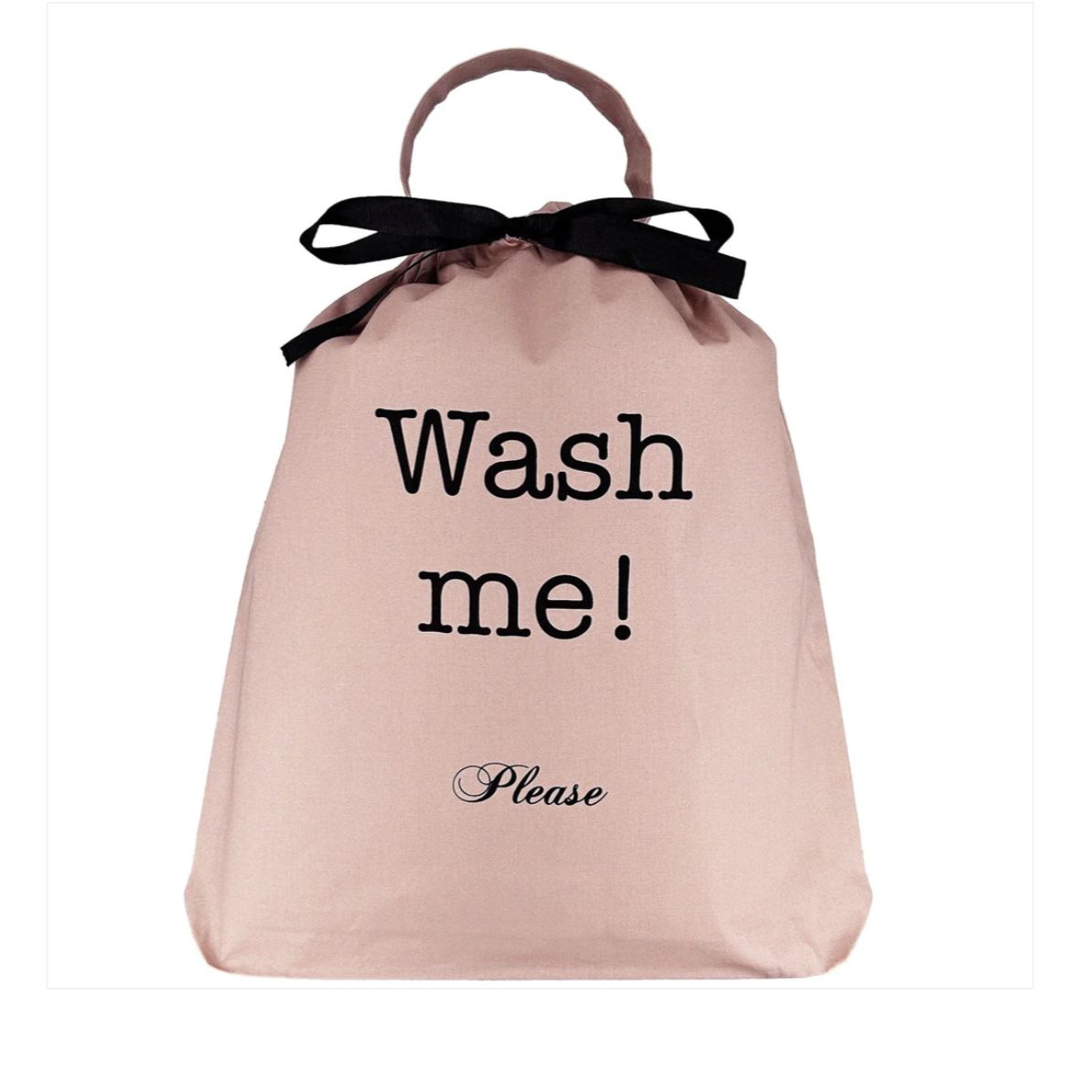 Wash Me Please Laundry Bag in Pink Blush-Anna Bella Fine Lingerie-