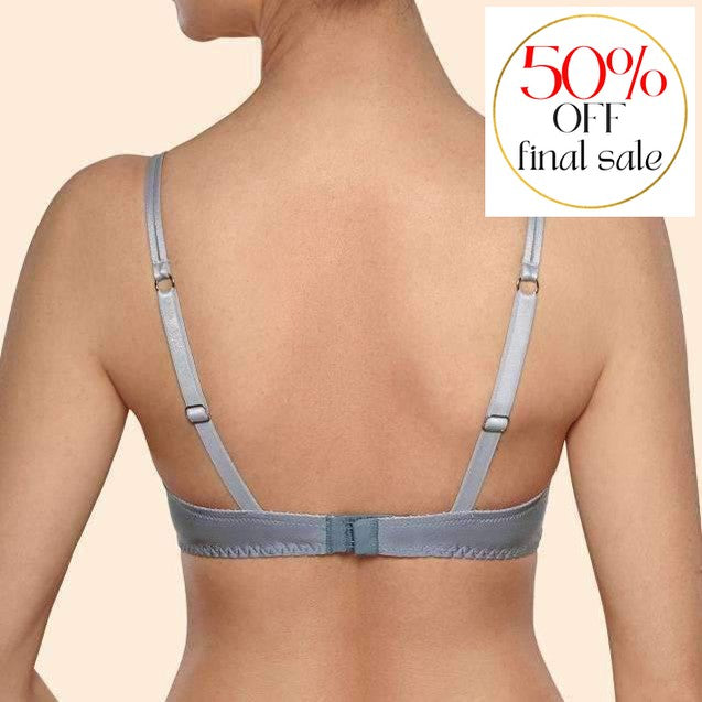 Ajour Calypso Padded Push Up Bra BP62-Bras-Ajour-Ice Grey-32-C-Anna Bella Fine Lingerie, Reveal Your Most Gorgeous Self!