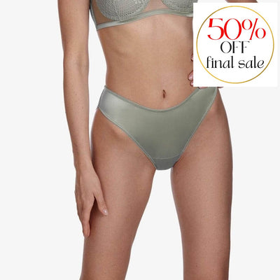 Ajour Madeleine High Leg Panty t15-Panties-Ajour-Sea Green-XSmall-Anna Bella Fine Lingerie, Reveal Your Most Gorgeous Self!