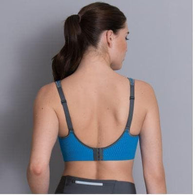 Anita Air Control Sports Bra with Delta Pad 5544 in Atlantic-Sports Bras-Anita-Atlantic-34-D-Anna Bella Fine Lingerie, Reveal Your Most Gorgeous Self!