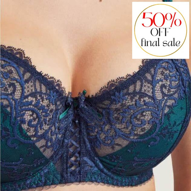 Aubade Courbes Divines Comfort Half Cup OA14-02-Bras-Aubade-Soprano-30-F-Anna Bella Fine Lingerie, Reveal Your Most Gorgeous Self!