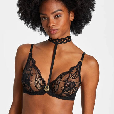 Aubade Sensory Illusion Moulded Plunge Bra In Golden Leaves – The Fitting  Room Ilkley