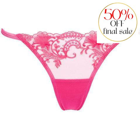 Bluebella Marseille Brief in Fandango Pink 41630-Panties-Bluebella-Fandango Pink-XSmall-Anna Bella Fine Lingerie, Reveal Your Most Gorgeous Self!