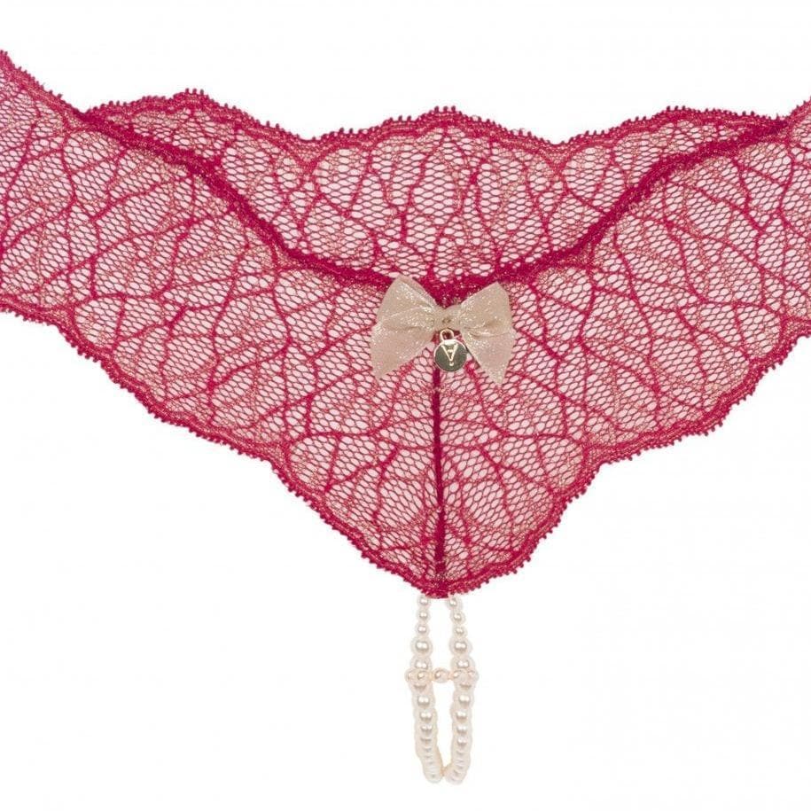 Bracli Sydney Double Thong-Seduction-Bracli-Red-Small-Anna Bella Fine Lingerie, Reveal Your Most Gorgeous Self!