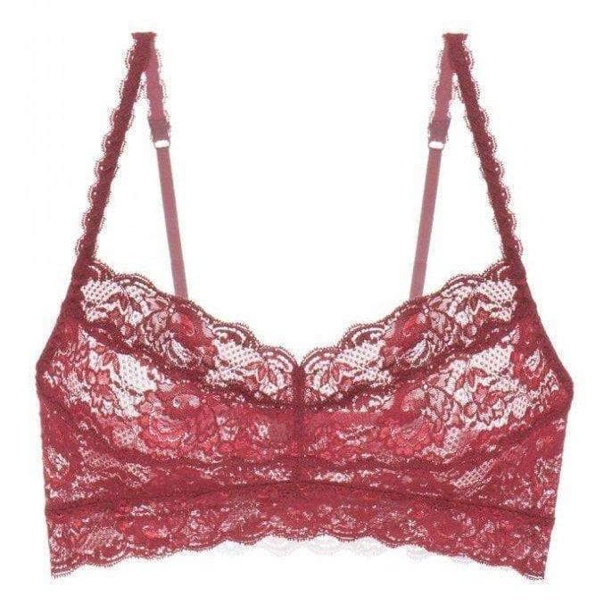 Cosabella Sweetie Soft bra NEVER1301-Non-Wired Bras-Cosabella-Deep Ruby-Small-Anna Bella Fine Lingerie, Reveal Your Most Gorgeous Self!