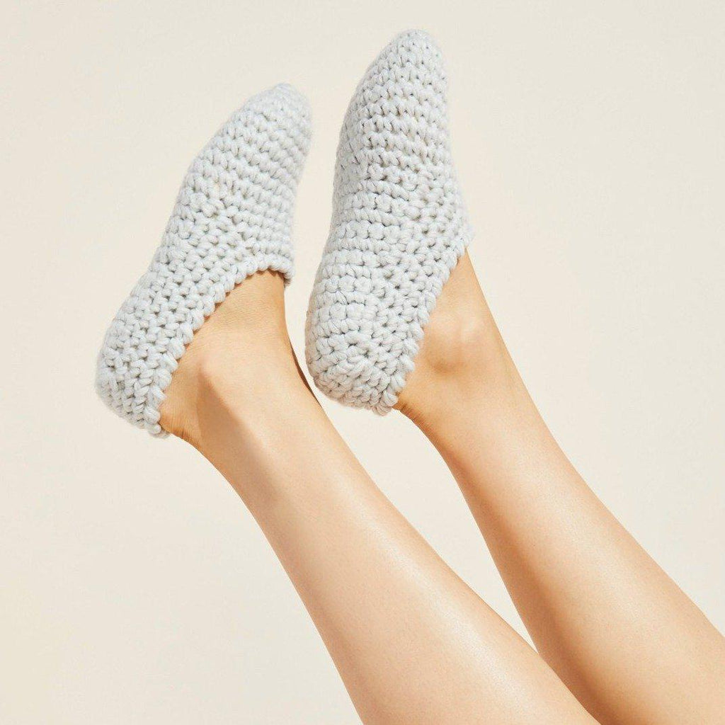 Eberjey Knit Ankle Slipper Socks