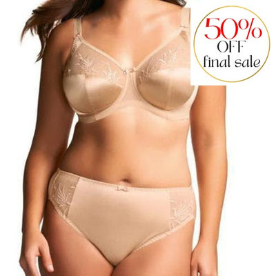 Elomi Caitlyn Side Support Bra EL8030-Bras-Elomi-Nude-36-FF-Anna Bella Fine Lingerie, Reveal Your Most Gorgeous Self!