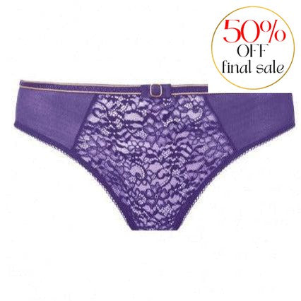 Empreinte Allure Panty in Purple 03205-Panties-Empreinte-Purple-XSmall-Anna Bella Fine Lingerie, Reveal Your Most Gorgeous Self!