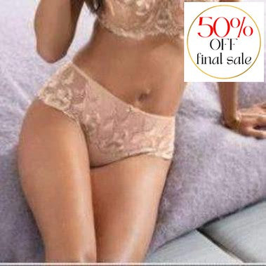 Fantasie Angelina Deep Thong FL9557-Panties-Fantasie-Cappuccino-XSmall-Anna Bella Fine Lingerie, Reveal Your Most Gorgeous Self!