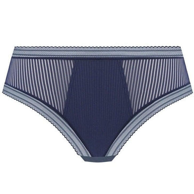 Fantasie Fusion Brief FL3095 in Navy-Panties-Fantasie-Navy-Small-Anna Bella Fine Lingerie, Reveal Your Most Gorgeous Self!