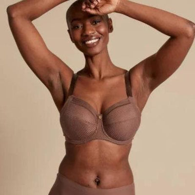 Fantasie Fusion UW Full Cup Bra in Coffee Roast FL3091-Bras-Fantasie-Coffee Roast-34-E-Anna Bella Fine Lingerie, Reveal Your Most Gorgeous Self!