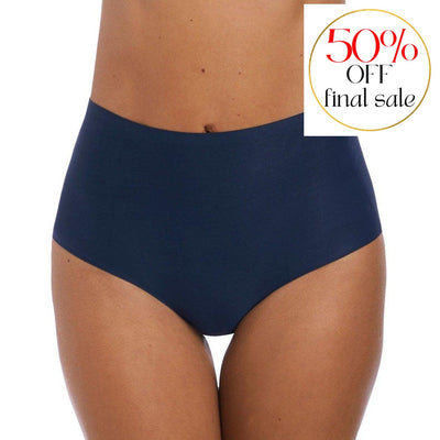 Fantasie Smoothease Invisible Stretch Full Brief FL2328-Panties-Fantasie-Navy-One Size-Anna Bella Fine Lingerie, Reveal Your Most Gorgeous Self!
