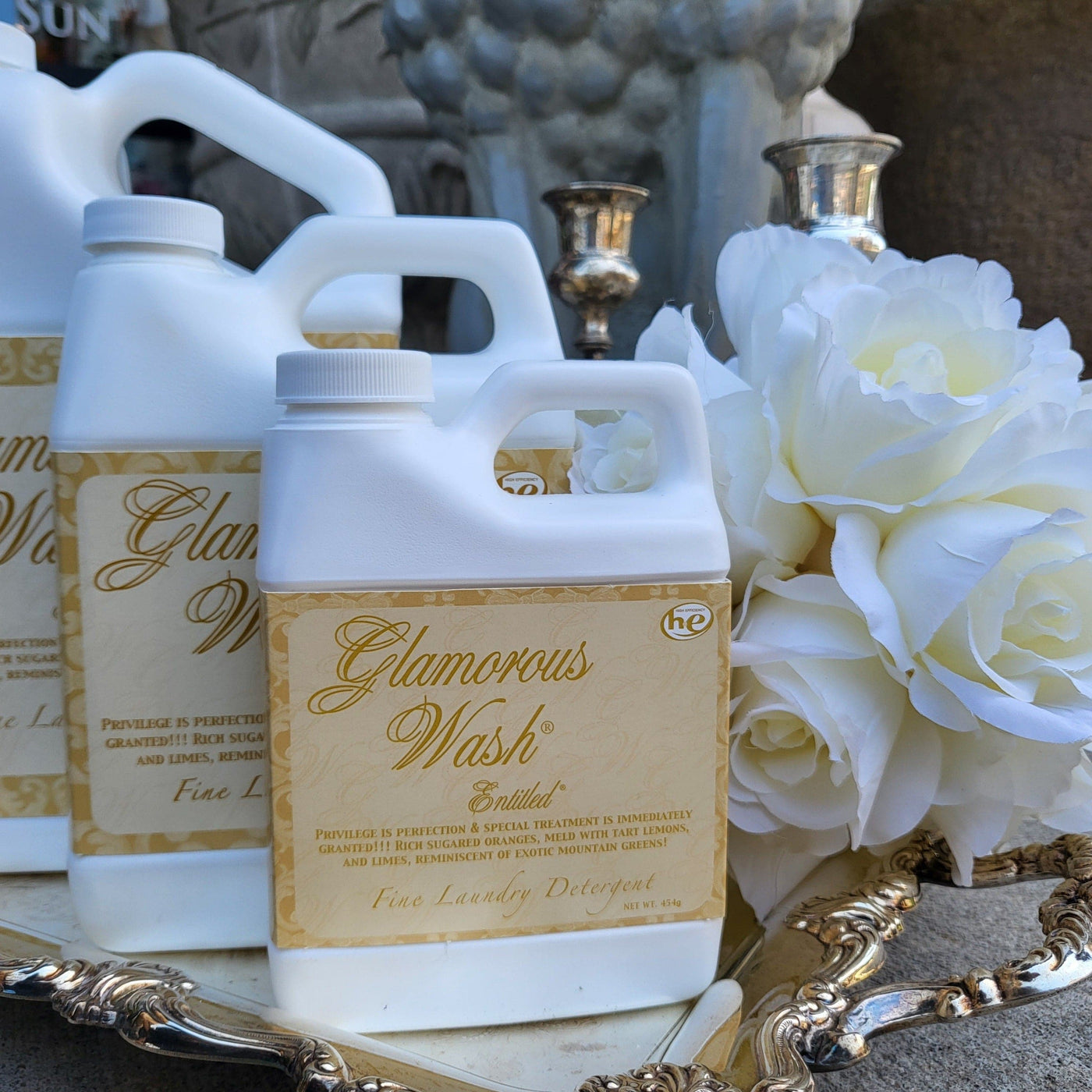 Glamorous Wash in Entitled 1.89 Liters-Delicate Wash-Tyler Candle Company-Anna Bella Fine Lingerie, Reveal Your Most Gorgeous Self!