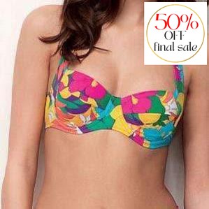 Huit Summer Love Balonnet Maintien-Swimwear-HUIT-32-DD-Print-Anna Bella Fine Lingerie, Reveal Your Most Gorgeous Self!