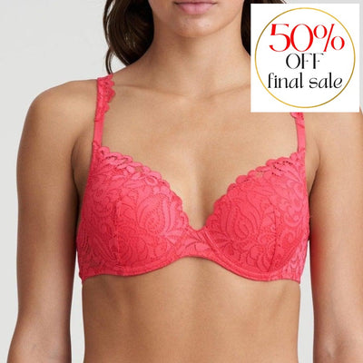 Marie Jo Elis Padded Heart Shape Bra in Spicy Berry 0102506-Bras-Marie Jo-Spicy Berry-34-C-Anna Bella Fine Lingerie, Reveal Your Most Gorgeous Self!