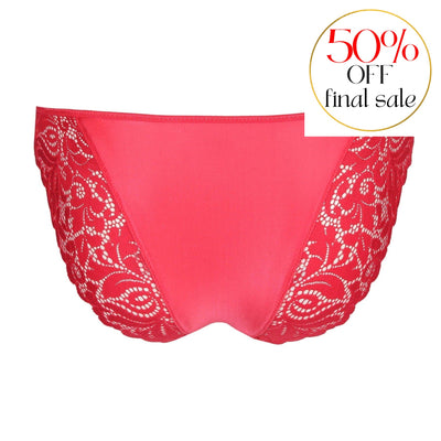 Marie Jo Elis Rio Brief in Spicy Berry 0502500-Panties-Marie Jo-Spicy Berry-XSmall-Anna Bella Fine Lingerie, Reveal Your Most Gorgeous Self!