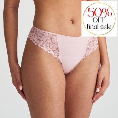 Marie Jo Elis Thong in Vintage Pink 0602500-Panties-Marie Jo-Vintage Pink-XSmall-Anna Bella Fine Lingerie, Reveal Your Most Gorgeous Self!