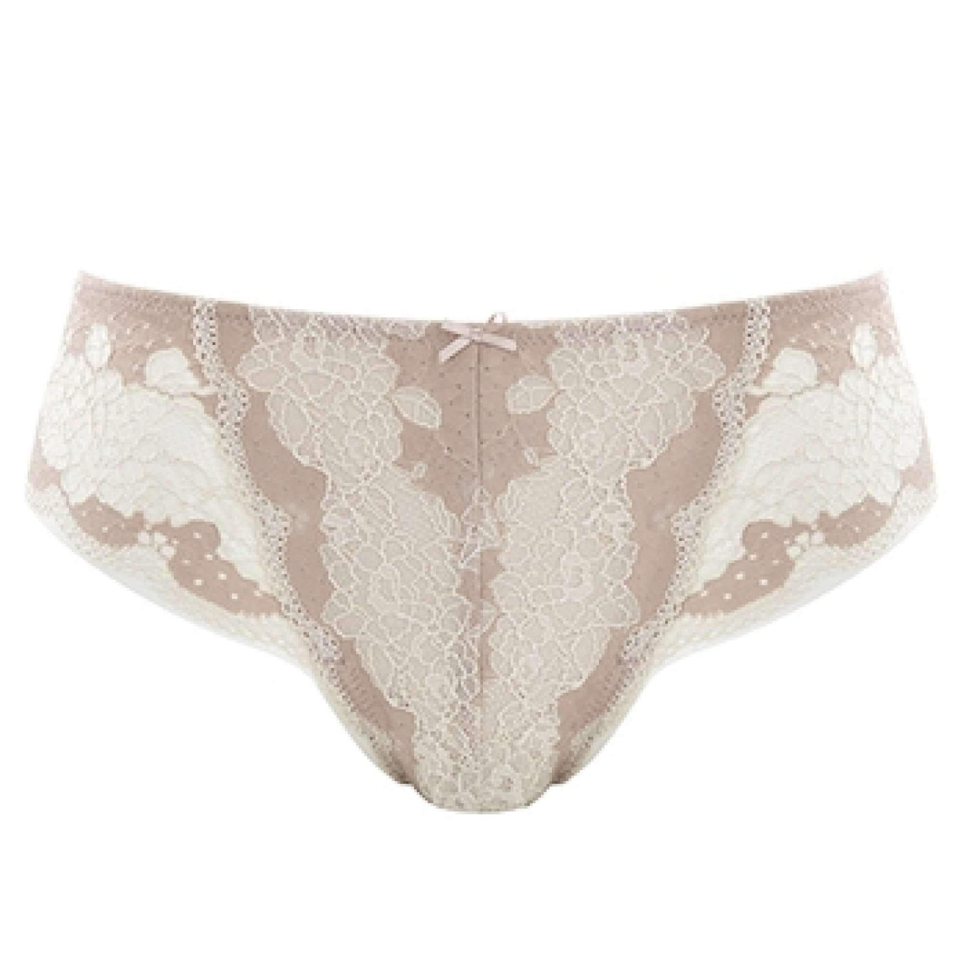 Panache Clara Brief 7253-Panties-Panache-Cameo/Ivory-Small-Anna Bella Fine Lingerie, Reveal Your Most Gorgeous Self!