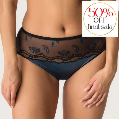Prima Donna Chandelier Full Brief 0562941-Panties-Prima Donna-Mineral Blue-Small-Anna Bella Fine Lingerie, Reveal Your Most Gorgeous Self!